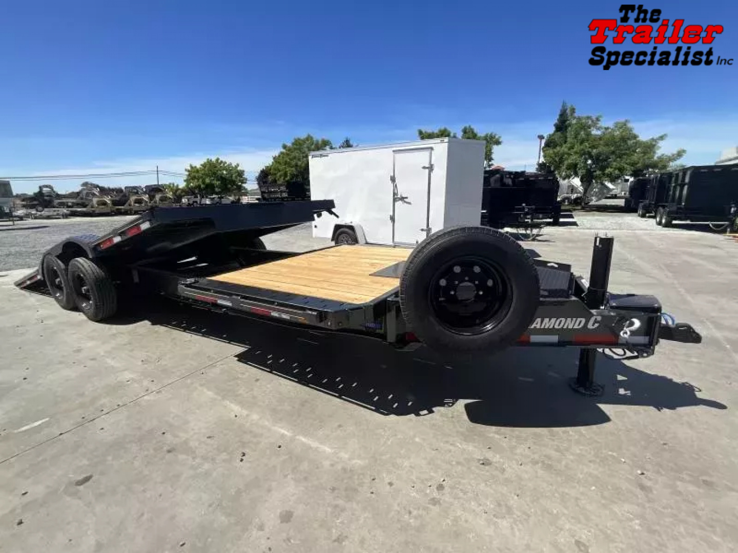 New 2025 Diamond C Trailers 8.5FT X 24FT 18K GVW Equipment Trailer