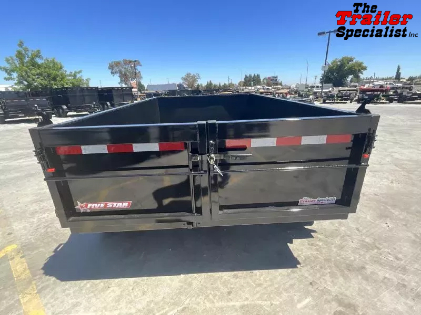 New 2025 Five Star Trailers 6.5FT X 10FT 7K GVW TA Dump Trailer