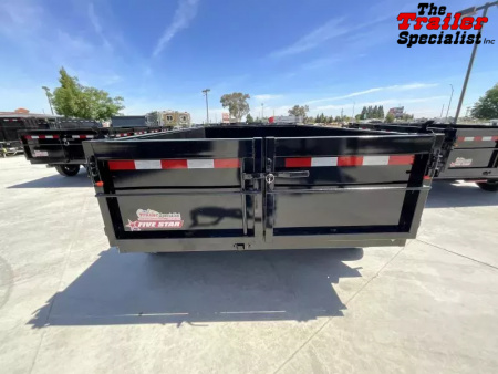 New 2025 Five Star Trailers 6.5FT X 10FT 7K GVW TA Dump Trailer