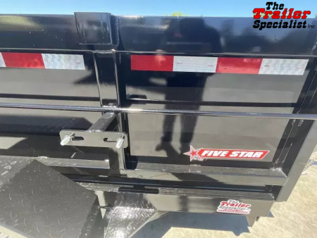 New 2025 Five Star Trailers 6.5FT X 10FT 7K GVW TA Dump Trailer