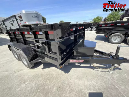 New 2025 Five Star Trailers 6.5FT X 10FT 7K GVW TA Dump Trailer