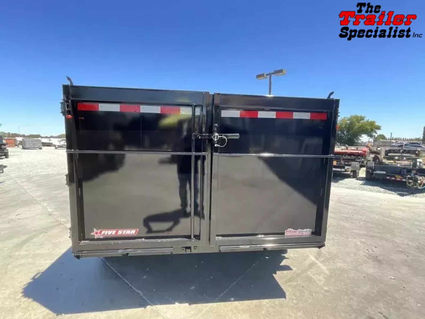 New 2025 Five Star Trailers 7FT X 12FT 14K GVW TA 4FT SIDES TELESCOPIC Dump Trailer