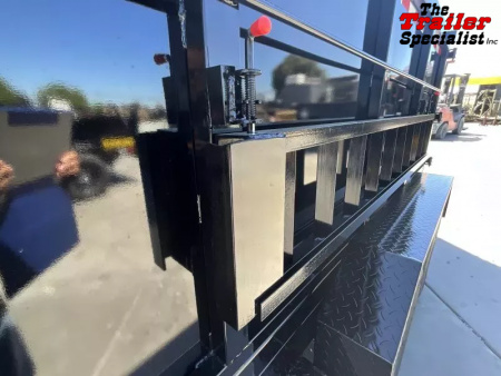 New 2025 Five Star Trailers 7FT X 12FT 14K GVW TA 4FT SIDES TELESCOPIC Dump Trailer