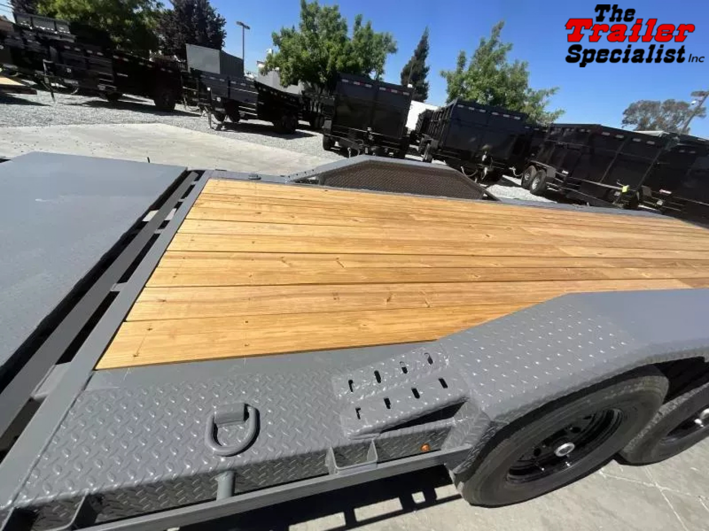 New 2026 Diamond C Trailers 7FT X 24FT 14.9K GVW Equipment Trailer