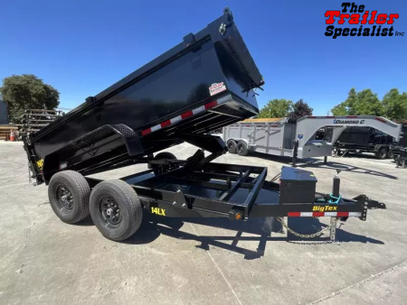 New 2026 Big Tex Trailers 7FT X 12FT 14K GVW TA Dump Trailer
