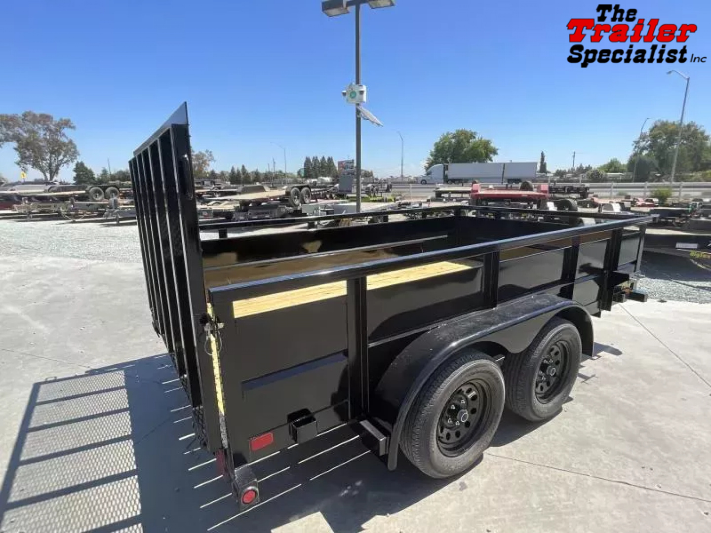 New 2026 Big Tex Trailers 7FT X 12FT 7K GVW TA Utility Trailer