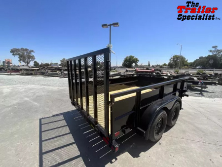New 2026 Big Tex Trailers 7FT X 12FT 7K GVW TA Utility Trailer