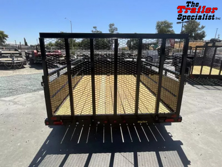 New 2026 Big Tex Trailers 7FT X 12FT 7K GVW TA Utility Trailer