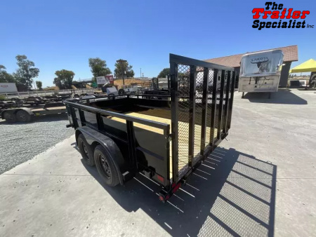 New 2026 Big Tex Trailers 7FT X 12FT 7K GVW TA Utility Trailer
