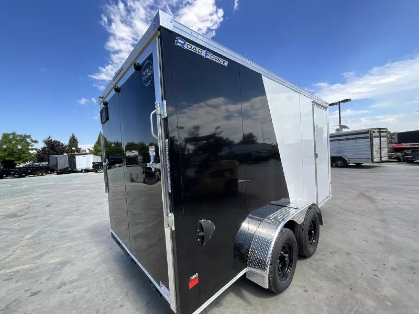 New 2026 Wells Cargo 7FT X 14FT 7K GVW TA Cargo / Enclosed Trailer