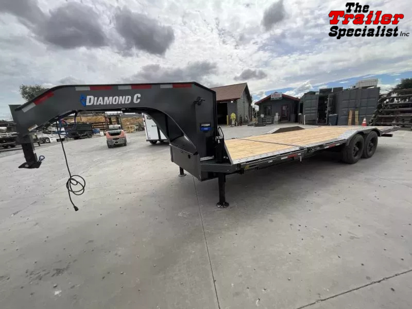 New 2025 Diamond C Trailers 8.5FT X 24FT 23K GVW Flatbed Trailer