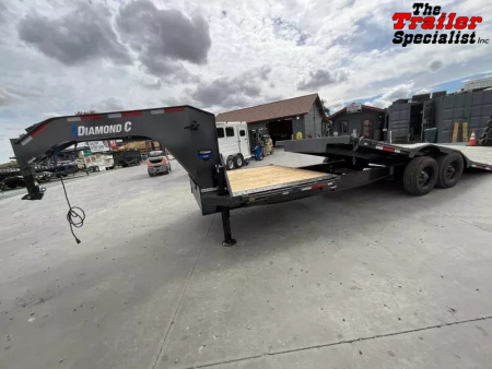 New 2025 Diamond C Trailers 8.5FT X 24FT 23K GVW Flatbed Trailer