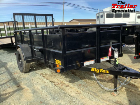 New 2026 Big Tex Trailers 5FT X 10FT 2995 GVW SA Utility Trailer