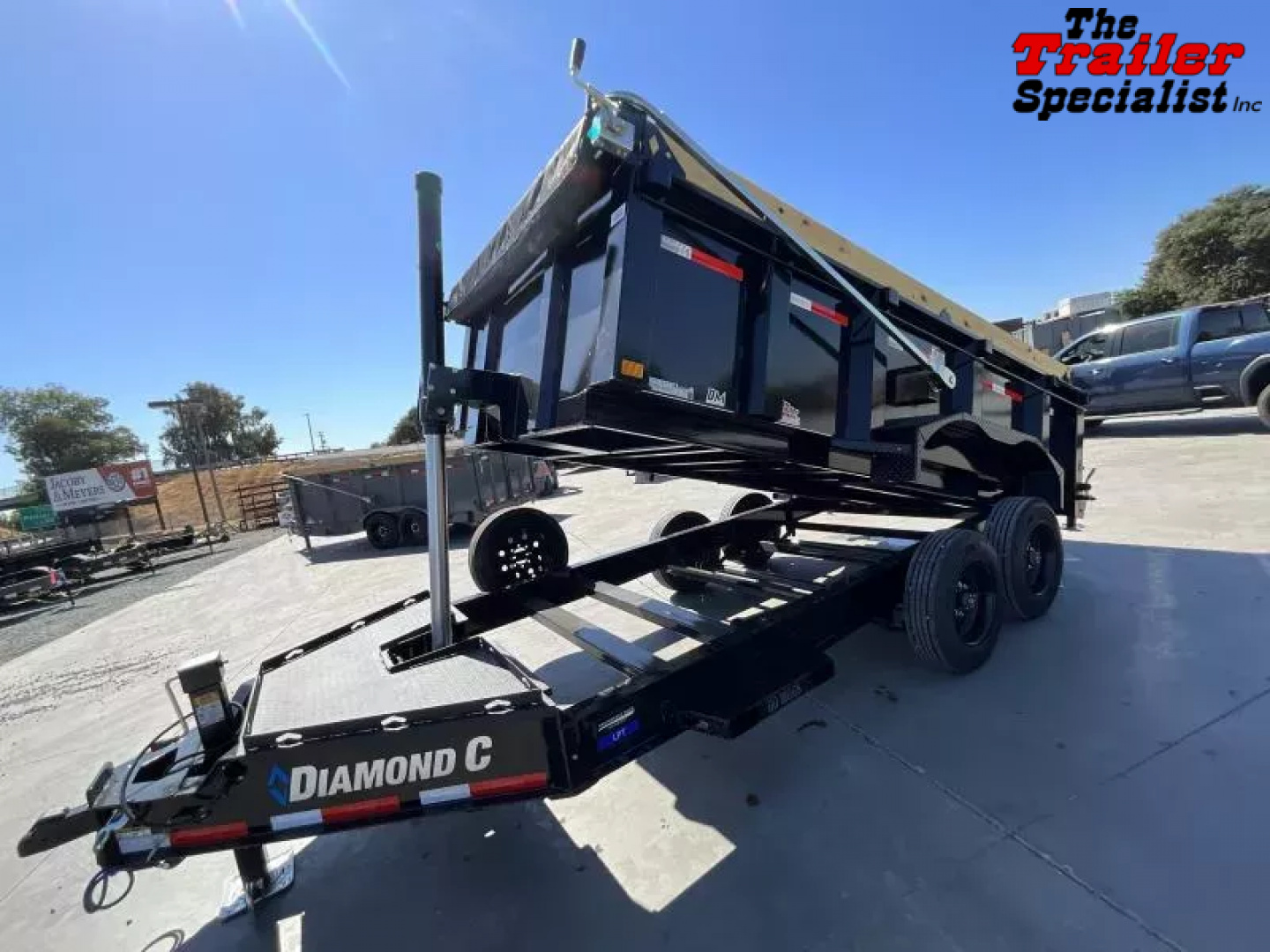 New 2026 Diamond C Trailers 6.5FT X 14FT 18K GVW Dump Trailer
