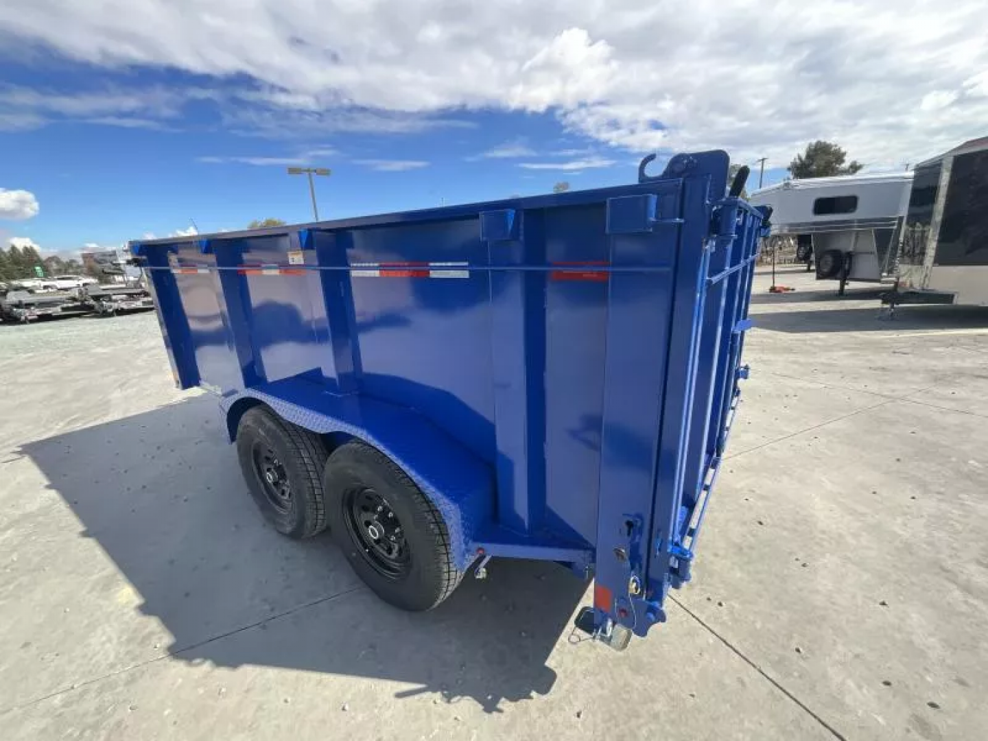 New 2026 Diamond C Trailers 12FT X 6.5FT 9890 GVW Dump Trailer