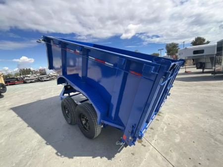 New 2026 Diamond C Trailers 12FT X 6.5FT 9890 GVW Dump Trailer