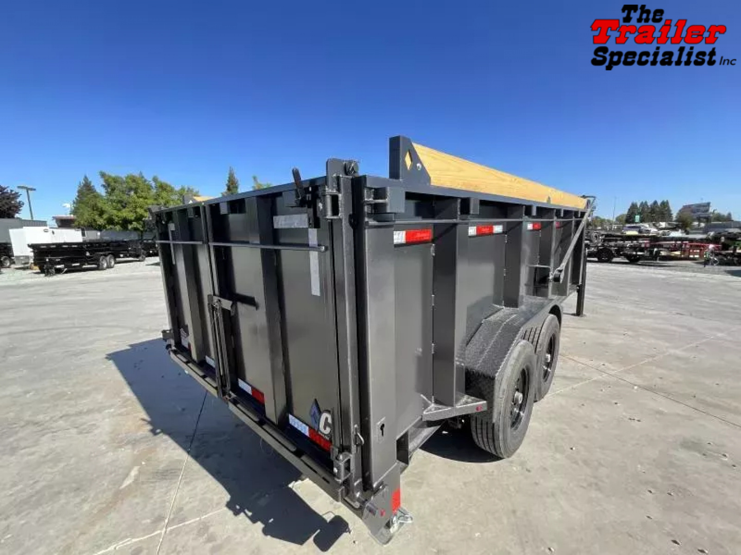 New 2026 Diamond C Trailers 7FT X 16FT 14.9K GVW Dump Trailer