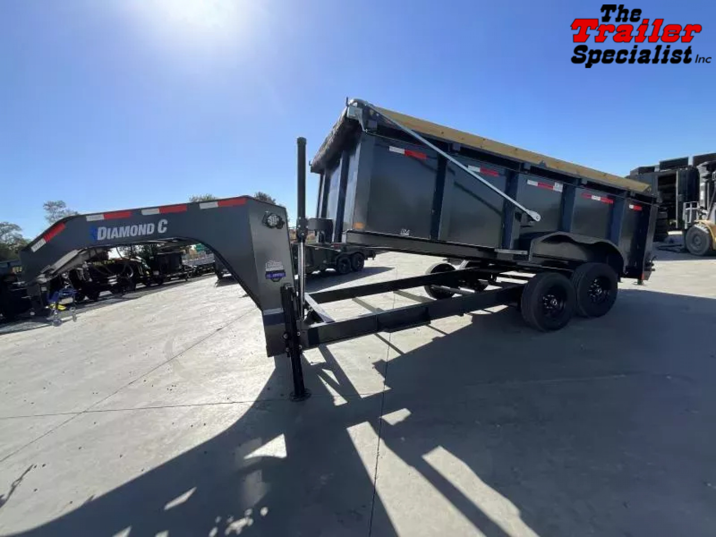 New 2026 Diamond C Trailers 7FT X 16FT 14.9K GVW Dump Trailer