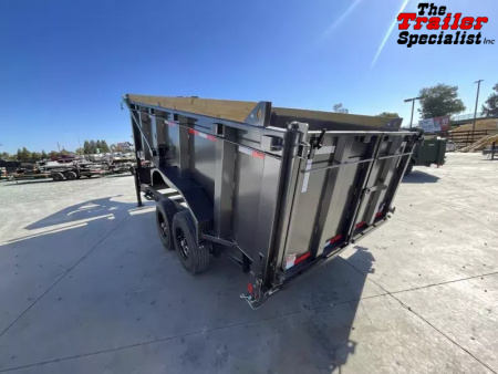 New 2026 Diamond C Trailers 7FT X 16FT 14.9K GVW Dump Trailer