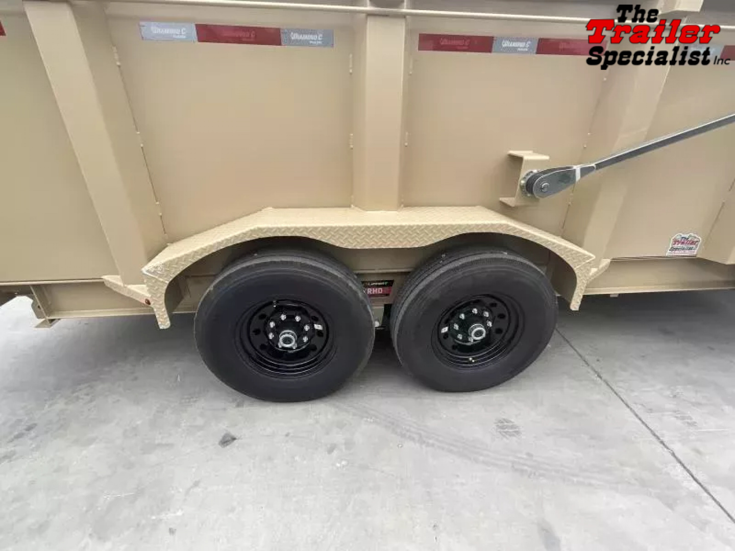New 2026 Diamond C Trailers 7FT X 16FT 14.9K GVW Dump Trailer