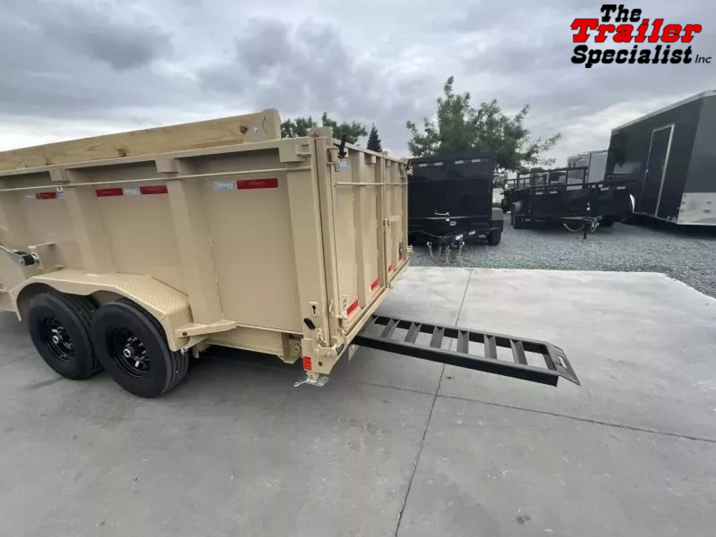 New 2026 Diamond C Trailers 7FT X 16FT 14.9K GVW Dump Trailer