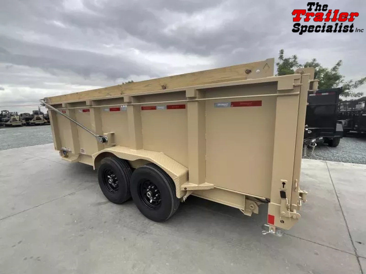 New 2026 Diamond C Trailers 7FT X 16FT 14.9K GVW Dump Trailer