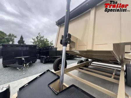 New 2026 Diamond C Trailers 7FT X 16FT 14.9K GVW Dump Trailer