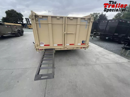 New 2026 Diamond C Trailers 7FT X 16FT 14.9K GVW Dump Trailer