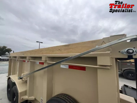 New 2026 Diamond C Trailers 7FT X 16FT 14.9K GVW Dump Trailer