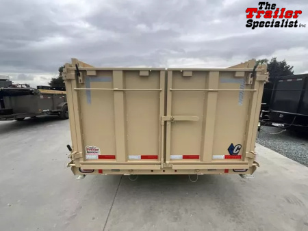 New 2026 Diamond C Trailers 7FT X 16FT 14.9K GVW Dump Trailer