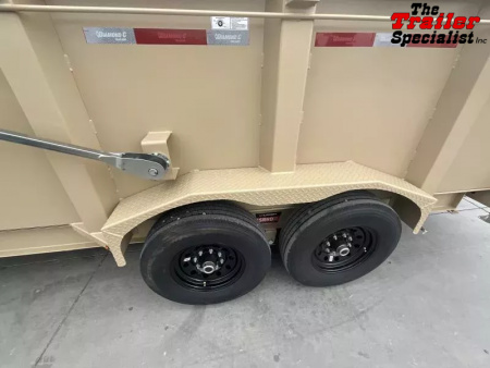 New 2026 Diamond C Trailers 7FT X 16FT 14.9K GVW Dump Trailer