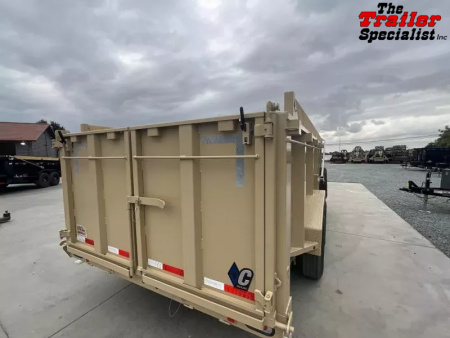 New 2026 Diamond C Trailers 7FT X 16FT 14.9K GVW Dump Trailer