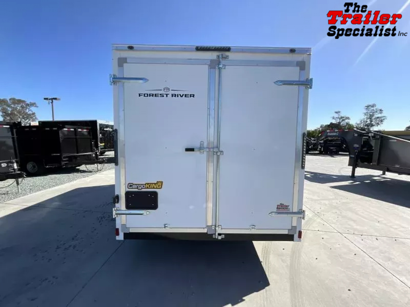 New 2026 Cargo King 7FT X 14FT 7K GVW Utility Trailer