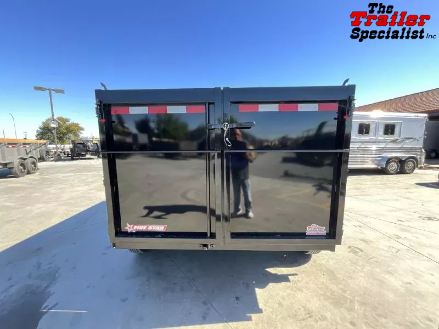New 2026 Five Star Trailers 6.5FT X 10FT 9990 GVW TA 4FT SIDES Dump Trailer