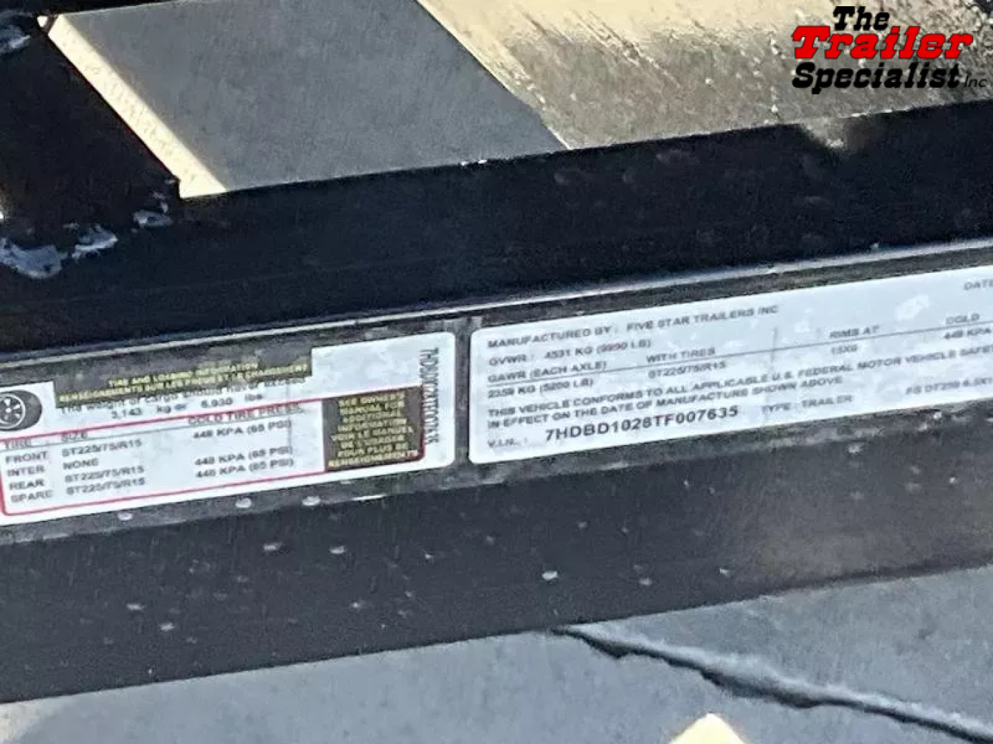 New 2026 Five Star Trailers 6.5FT X 10FT 9990 GVW TA 4FT SIDES Dump Trailer