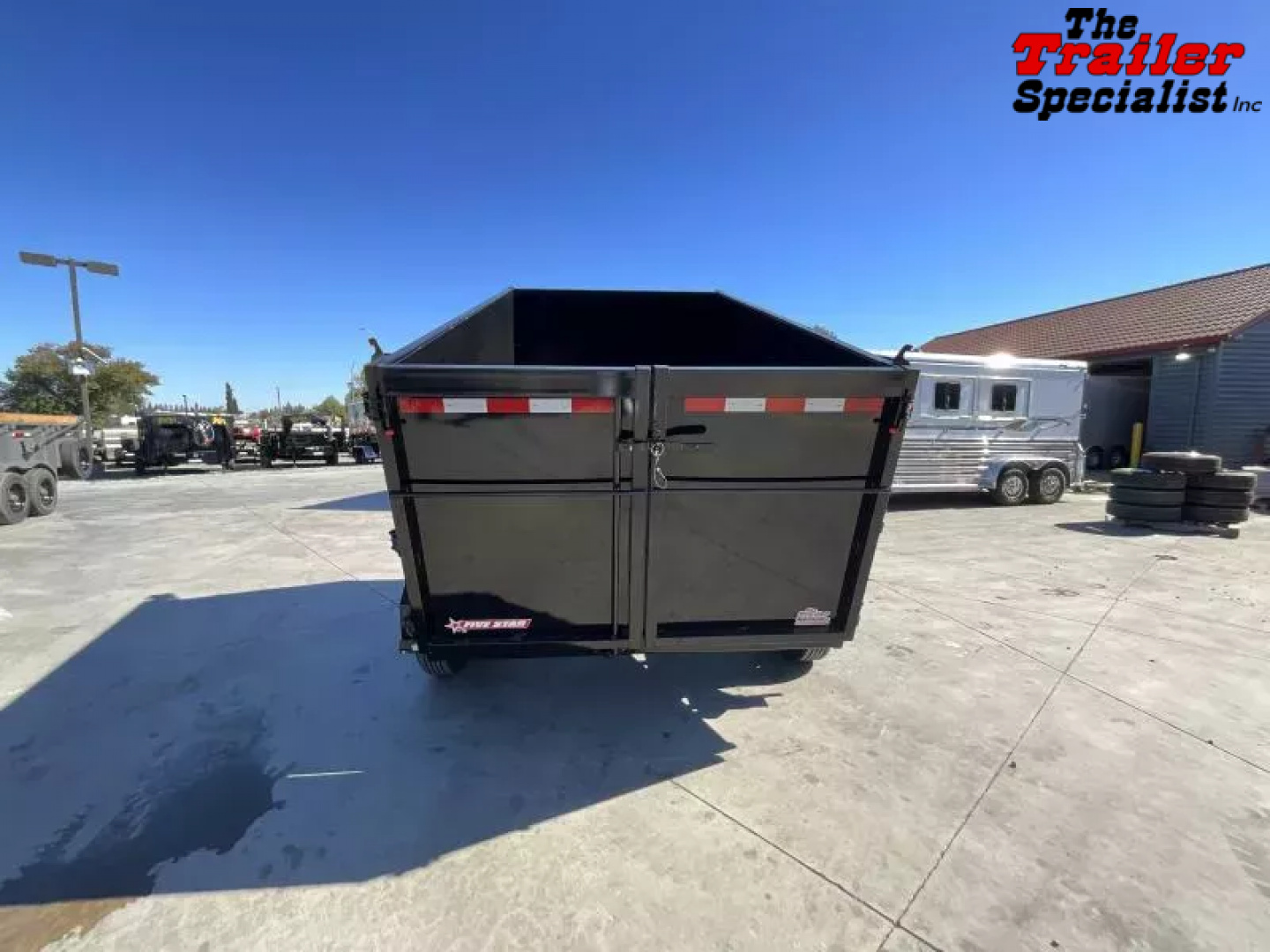 New 2026 Five Star Trailers 6.5FT X 10FT 9990 GVW TA 4FT SIDES Dump Trailer