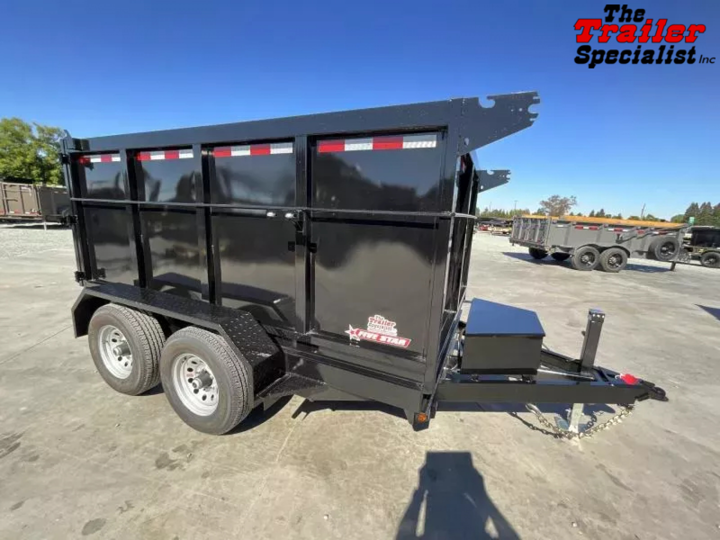 New 2026 Five Star Trailers 6.5FT X 10FT 9990 GVW TA 4FT SIDES Dump Trailer