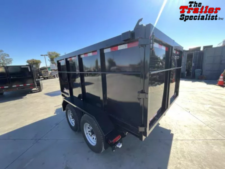 New 2026 Five Star Trailers 6.5FT X 10FT 9990 GVW TA 4FT SIDES Dump Trailer