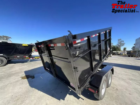 New 2026 Five Star Trailers 6.5FT X 10FT 9990 GVW TA 4FT SIDES Dump Trailer