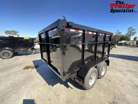 New 2026 Five Star Trailers 6.5FT X 10FT 9990 GVW TA 4FT SIDES Dump Trailer