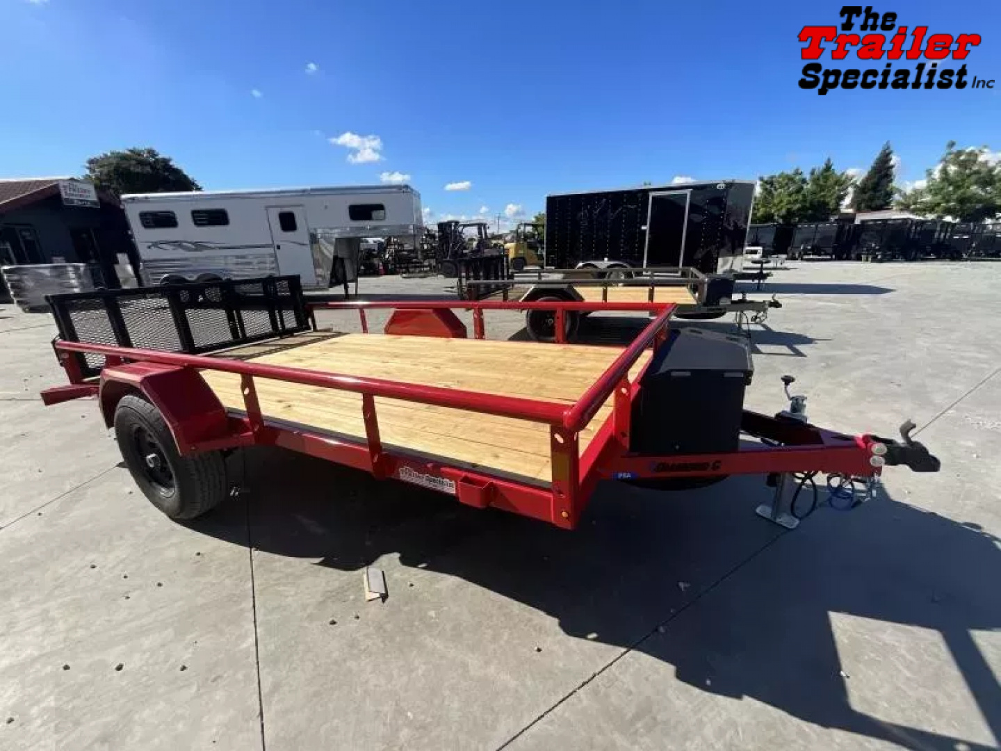 New 2026 Diamond C Trailers 6.5FT X 12FT 6K GVW Utility Trailer