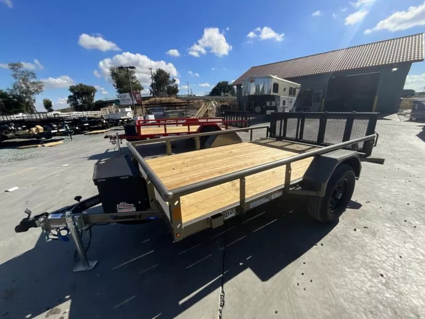 New 2026 Diamond C Trailers 6.5FT X 10FT 6K GVW Utility Trailer