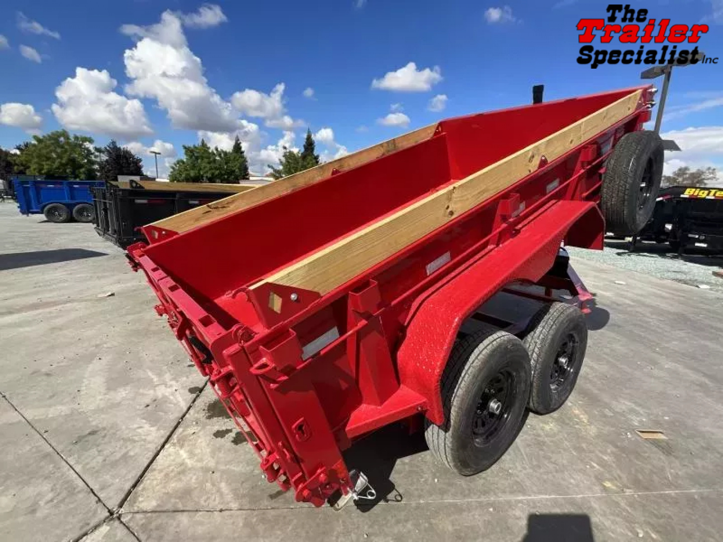 New 2026 Diamond C Trailers 6.5FT X 12FT 9890 GVW Dump Trailer