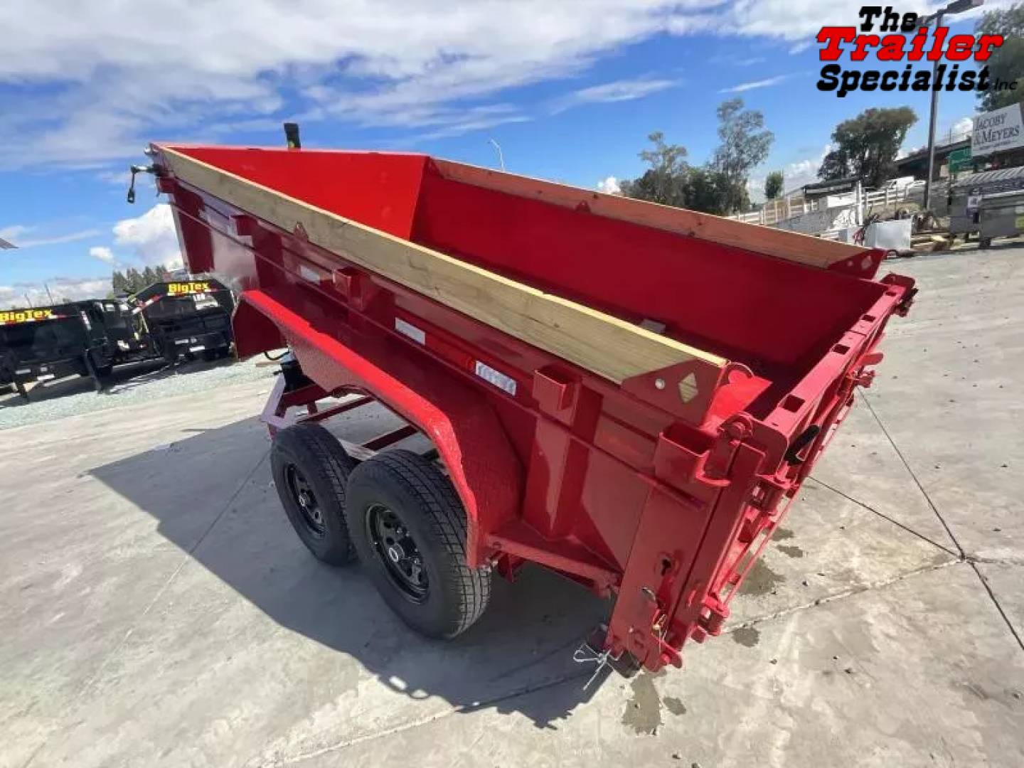 New 2026 Diamond C Trailers 6.5FT X 12FT 9890 GVW Dump Trailer