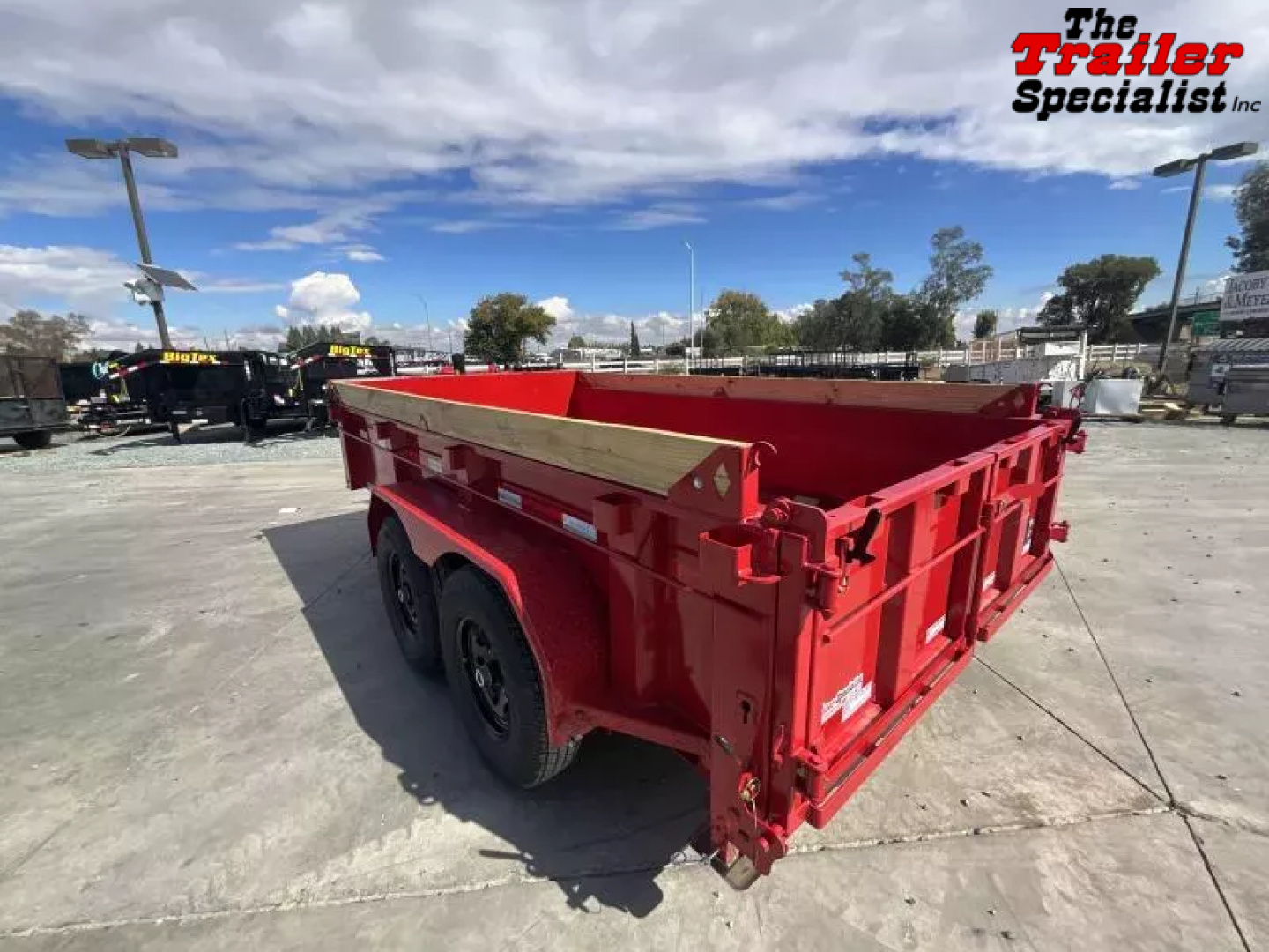 New 2026 Diamond C Trailers 6.5FT X 12FT 9890 GVW Dump Trailer