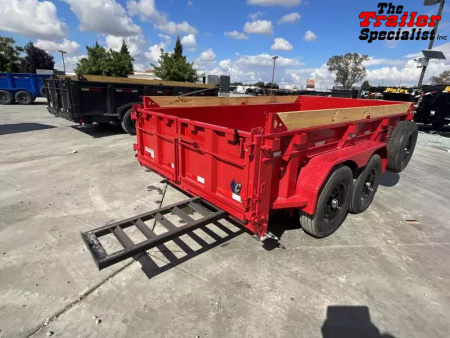 New 2026 Diamond C Trailers 6.5FT X 12FT 9890 GVW Dump Trailer