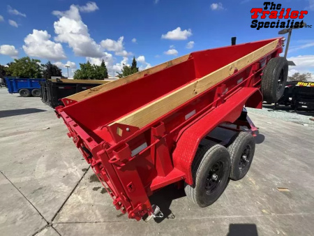 New 2026 Diamond C Trailers 6.5FT X 12FT 9890 GVW Dump Trailer