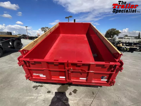 New 2026 Diamond C Trailers 6.5FT X 12FT 9890 GVW Dump Trailer