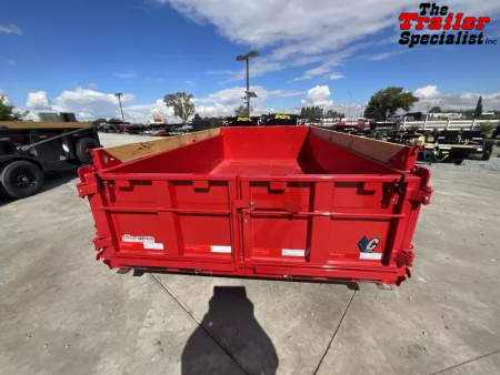 New 2026 Diamond C Trailers 6.5FT X 12FT 9890 GVW Dump Trailer