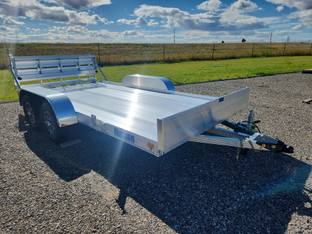 New 2026 Mission 81 X 14 TA FLEXHAULE Utility Trailer